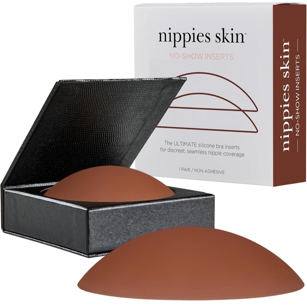 Nippies No-Show Inserts - hazelnut color